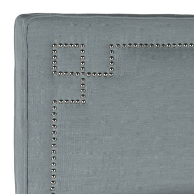 Remington Upholstered Tufted Nailhead Trim Headboard