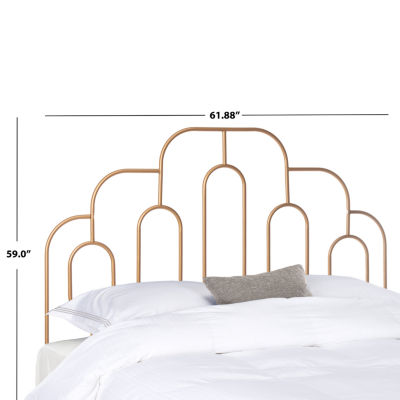 Paloma Metal Tufted Nailhead Trim Headboard