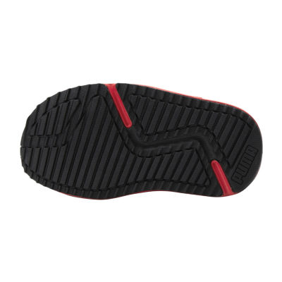 Puma Pacer Future Splatter Ac Toddler Boys Running Shoes Color Black Red Jcpenney