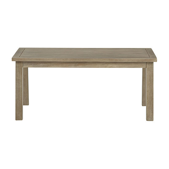 Outdoor By Ashley Barn Cove Weather Resistant Patio Coffee Table