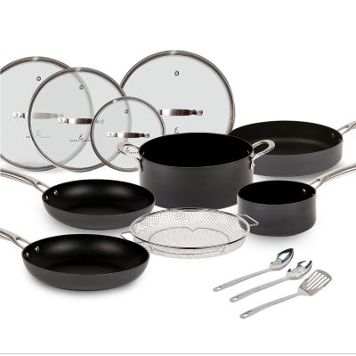 Emeril Lagasse Forever Pans Pro 10-Pc. Cookware Set, Color: Black - JCPenney