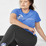 Champion Womens High Rise Moisture Wicking 7/8 Ankle Leggings Plus