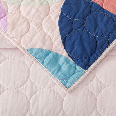 Makers Collective Circles Reversible Quilt Set