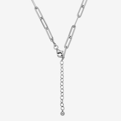 Paris 1901 By Charles Garnier Womens Sterling Silver 17 Inch Link Necklace