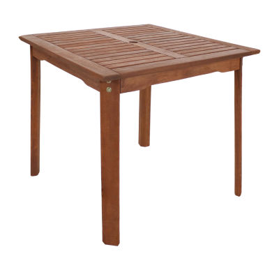 Wooden Patio Dining Table, Color Brown JCPenney