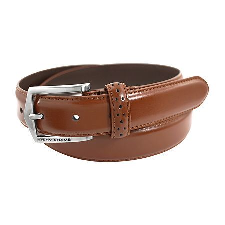 Stacy Adams 087 30mm Mens Belt, 54, Brown