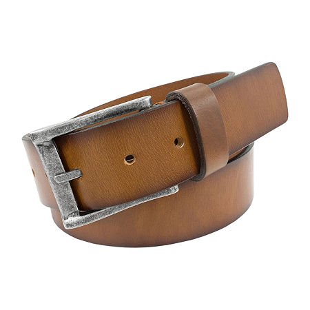 Florsheim Albert Saddle Mens Belt, 42, Brown
