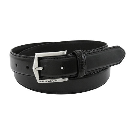 Stacy Adams 087 30mm Mens Belt, 38, Black