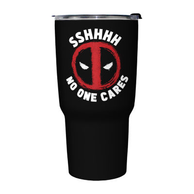 Disney Collection Deadpool No One Cares 27 Oz Stainless Steel Travel Mug