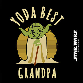 Star Wars Yoda Best Dad Ever Black Ceramic Mug, 16 Oz.