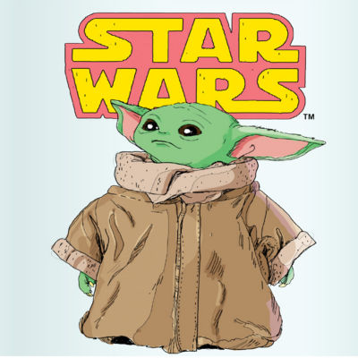 Disney Collection Star Wars Logo Child Gaze 24 Oz Tritan Cup 4pc Set