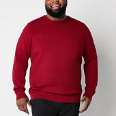 Men s Big and Tall Sweaters Pullovers Cardigans JCPenney