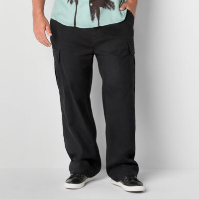Arizona Mens Big and Tall Relaxed Fit Cargo Pant