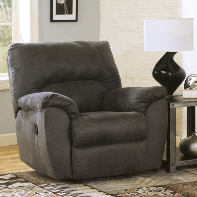 Signature Design by Ashley® Tambo Rocker Recliner in Pewter