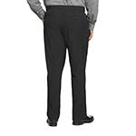Van Heusen Mens Big and Tall Regular Fit Pleated Stain Resistant Pants