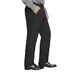 Van Heusen Mens Big and Tall Regular Fit Flat Front Stain Resistant Pants