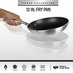 Granite Stone Silver 12' Nonstick With Stay Cool Handle Aluminum Dishwasher Safe Non-Stick Frying Pan