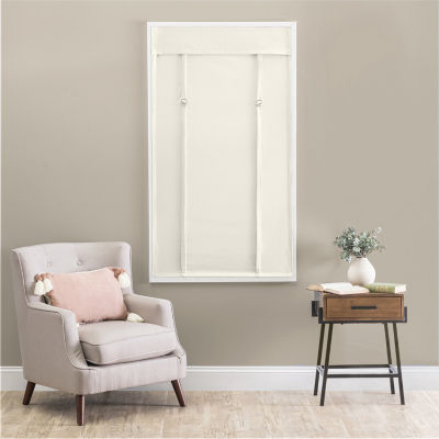 Camalay Cottage Cordless Light-Filtering Roman Shade