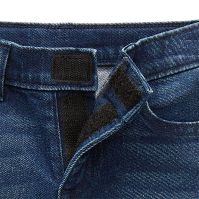 Okie Dokie Toddler Boys Adaptive Adjustable Waist Straight Leg Regular Fit Jean