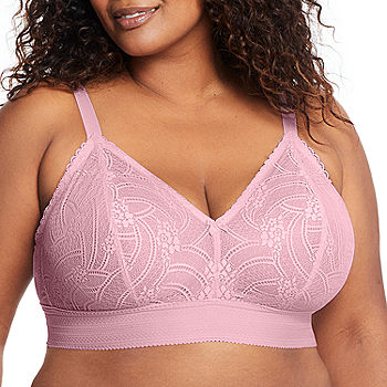 The Nora - Shimmer Support Back Lace Front-Closure Bra – Leading