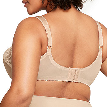 Buy Glamorise Women's Plus Size MagicLift Original Support Bra Wirefree  #1000, Soft Gray, 36H at