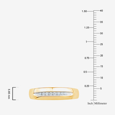 Unisex Adult 3/8 CT. T.W. Natural White Diamond 10K Gold Marquise Side Stone Halo Bridal Set