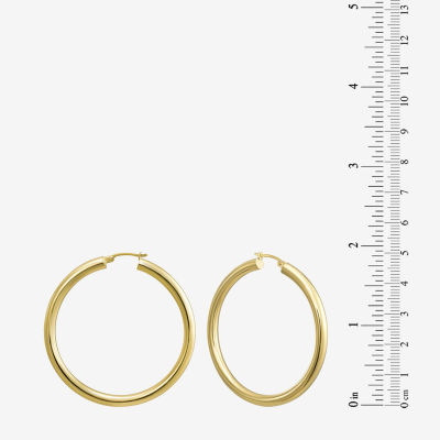 14K Gold Hoop Earrings