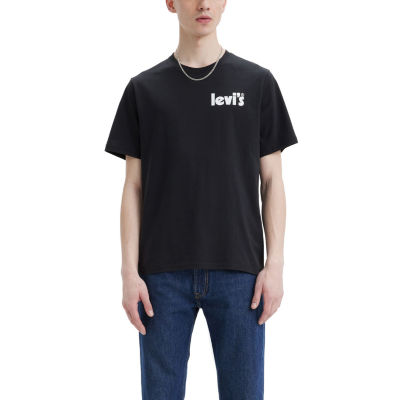 Levi's® Mens Crew Neck Short Sleeve Relaxed Fit Graphic T-Shirt