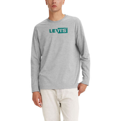 Levi's® Mens Crew Neck Long Sleeve Relaxed Fit Graphic T-Shirt
