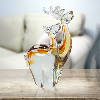 Dale Tiffany Rossa Heart Handcrafted Art Glass Figurine