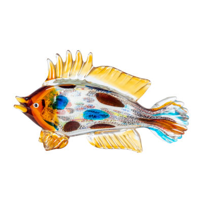 Dale Tiffany Copa Bay Art Glass Fish Figurine