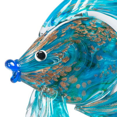 Dale Tiffany Railay Art Glass Fish Figurine