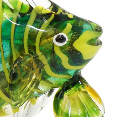 Dale Tiffany Varadero Art Glass Fish Figurine