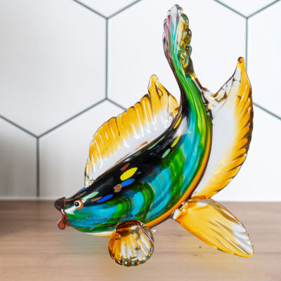 Dale Tiffany Bavaro Art Glass Fish Figurine