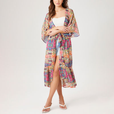 Kimono with Long Dresses for Juniors