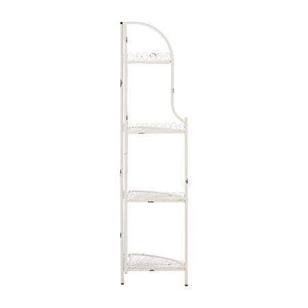 Abarrane Patio Shelf, One Size, White