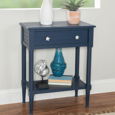Shangri Storage 1-Drawer End Table