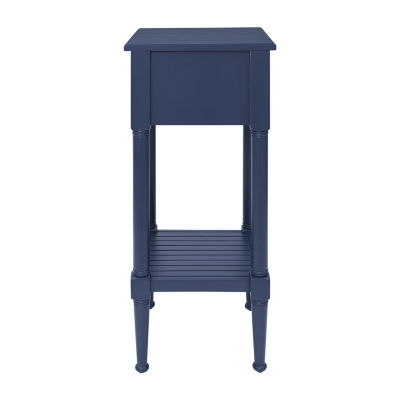 Linon Shangri Storage 1-Drawer End Table