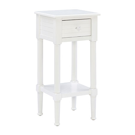 Shangri Storage 1-Drawer, One Size, White