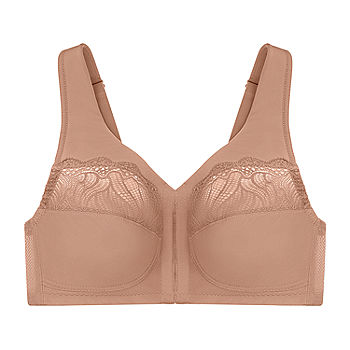Glamorise Magiclift Natural Shape Wire-free Support Bra In Cappuccino