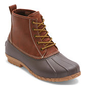 Weatherproof Mens Greg Waterproof Insulated Flat Heel Winter Boots, Color:  Taupe - JCPenney