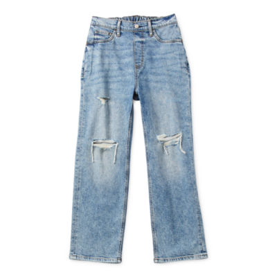 Juniors straight shop leg jeans