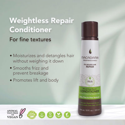 Macadamia Professional Weightless Repair Conditioner - 10 oz.