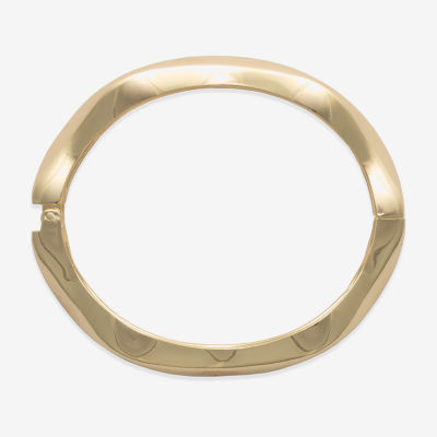 Bold Elements Gold Tone Bangle Bracelet