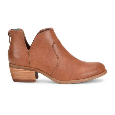 Boc Womens Lucy Stacked Heel Booties