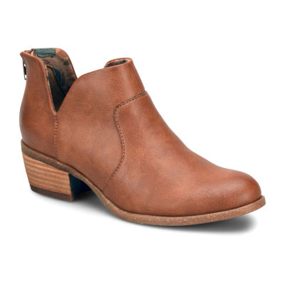 Boc Womens Lucy Stacked Heel Booties