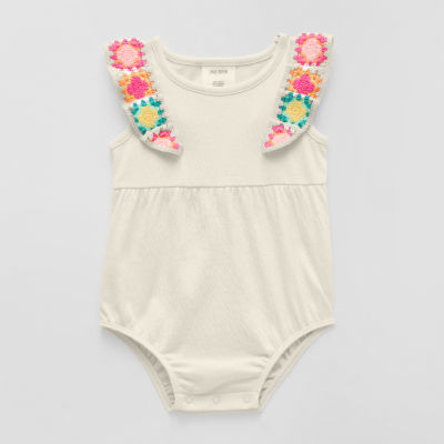 Okie Dokie Baby Girls Sleeveless Romper