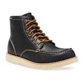 J. Ferrar Mens Colebrook Flat Heel Lace Up Boots J. Ferrar Mens Colebrook Flat Heel Lace Up Boots, Color  main image 4