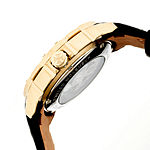 Heritor Automatic Carter Skeleton Dial Leather-Gold/Black Watches