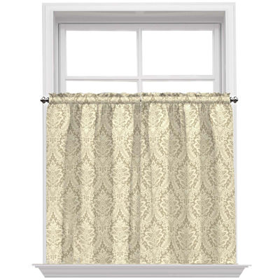 Details about   Waverly One Donnington 52-Inch by 18-Inch Box Pleat Window Valance, 